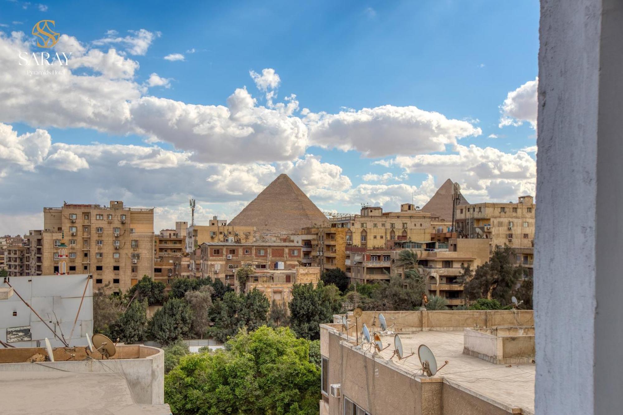 Saray Pyramids & Museum View Hotel Kafret el-Gabal エクステリア 写真