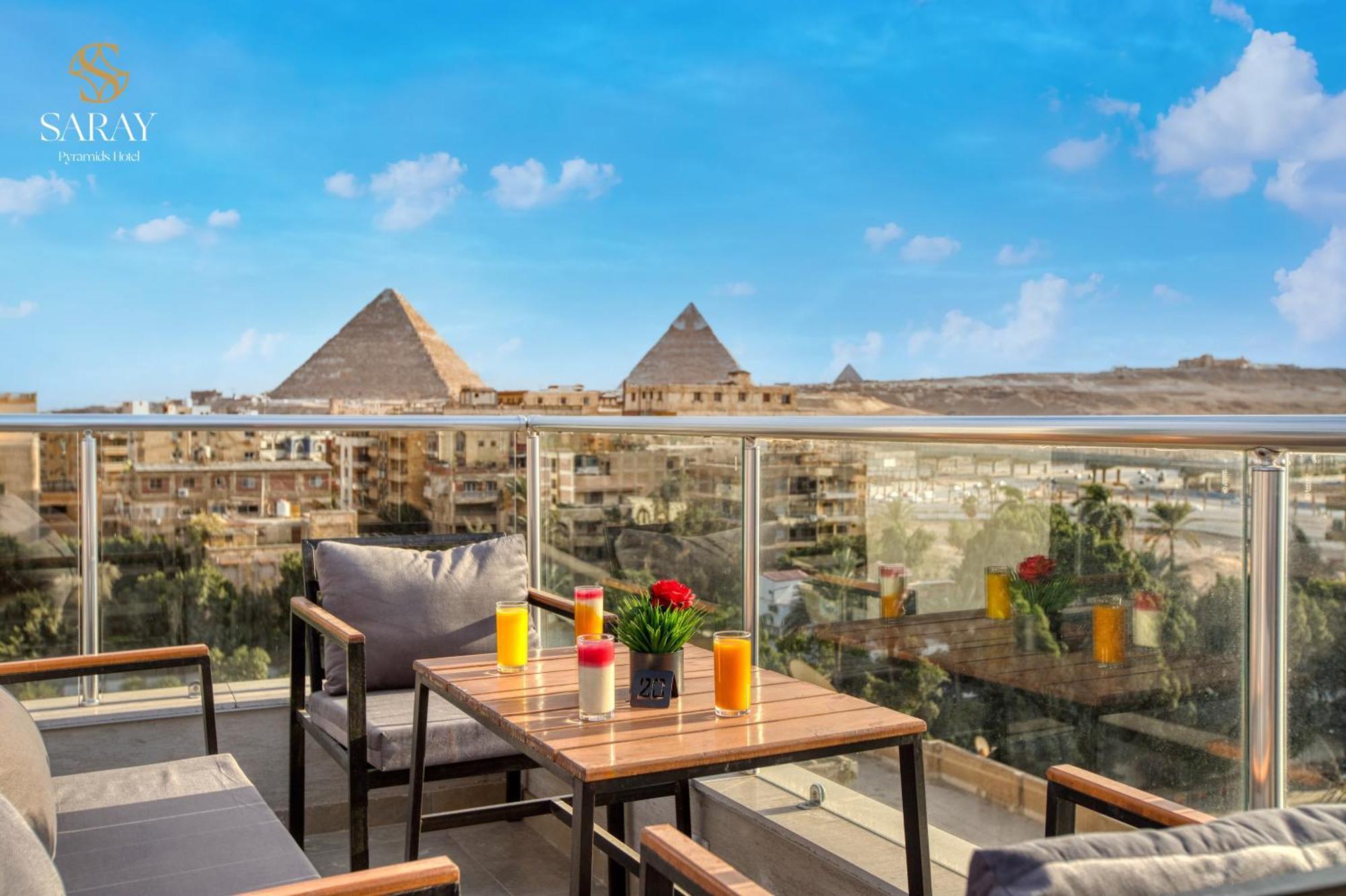 Saray Pyramids & Museum View Hotel Kafret el-Gabal エクステリア 写真
