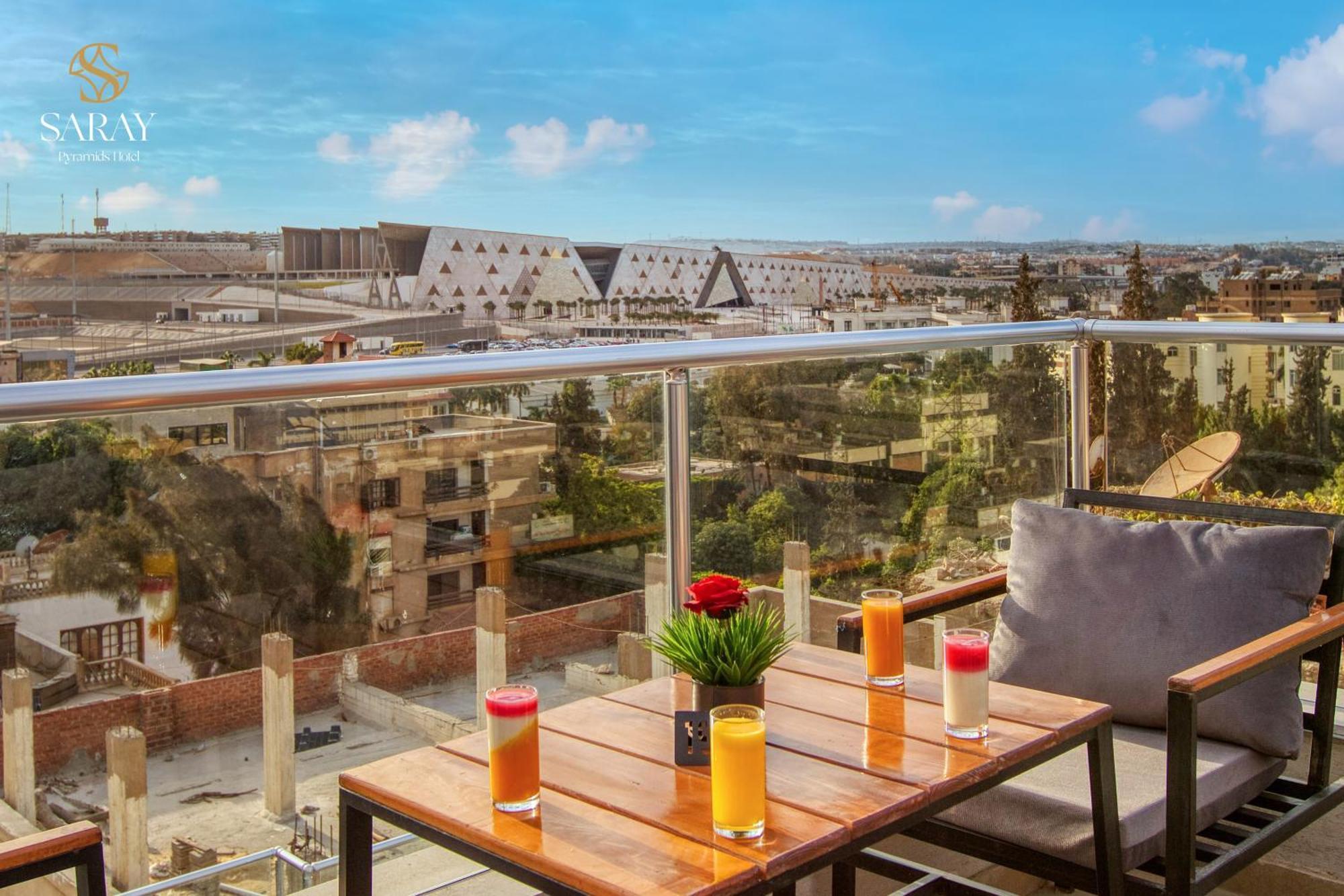 Saray Pyramids & Museum View Hotel Kafret el-Gabal エクステリア 写真