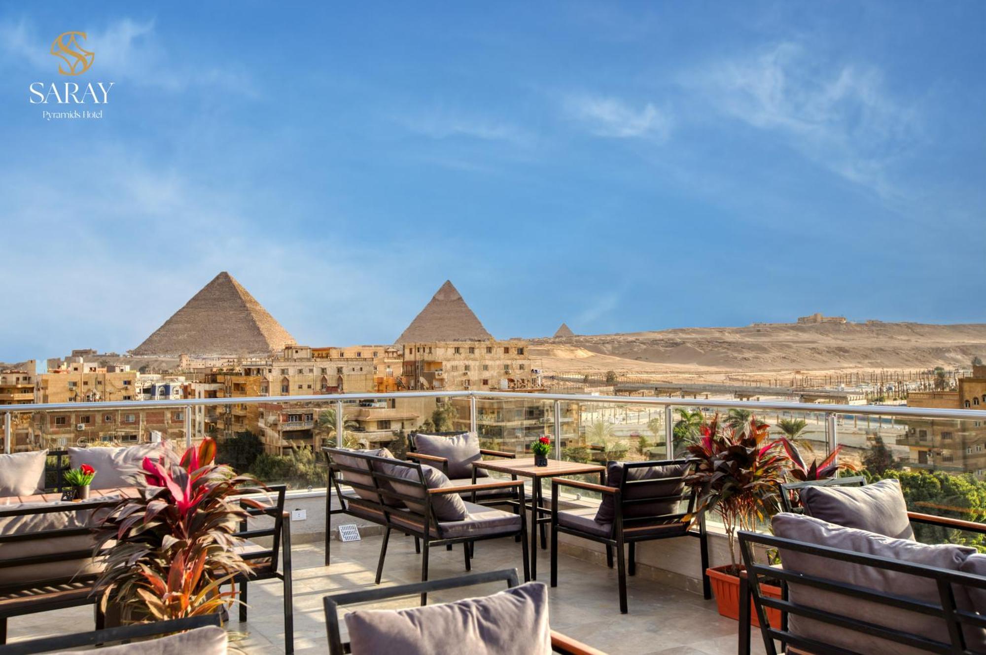 Saray Pyramids & Museum View Hotel Kafret el-Gabal エクステリア 写真